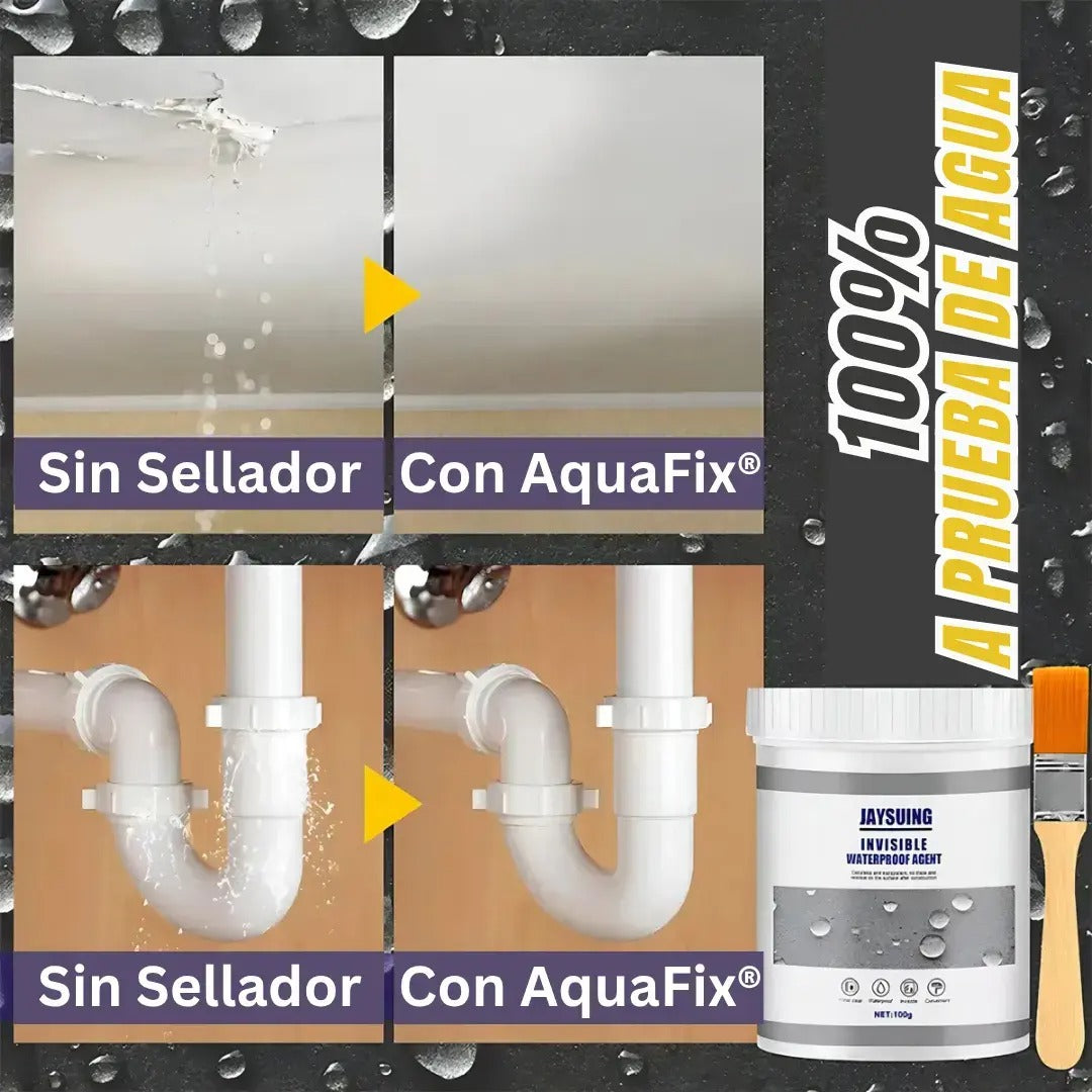 💦 AquaFix® - Kit Sellador E Impermeabilizante Multiusos ⭐