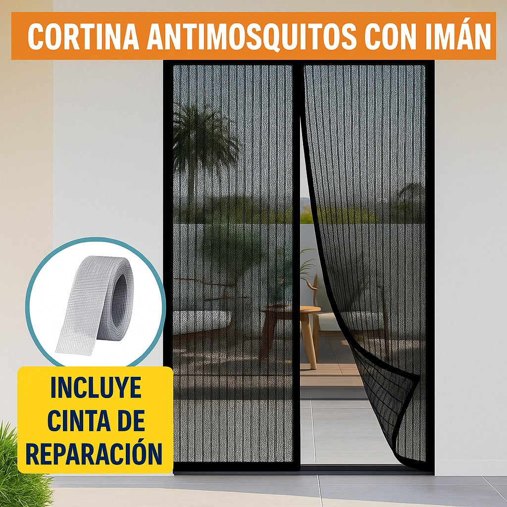 Cortina de puerta magnetica