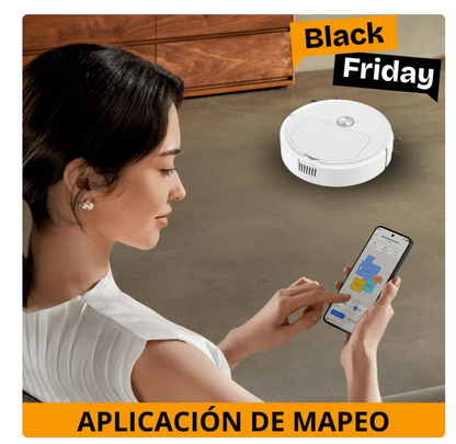 MaxClean - Robot Aspirador 3 en 1 | Tecnología 6D [BLACK FRIDAY🔥]