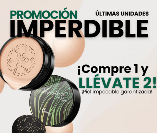 PROMOCIÓN IMPERDIBLE - Compra 1 y Llévate 2 - Base Moisture Cushion CC Cream Resistente al Agua™