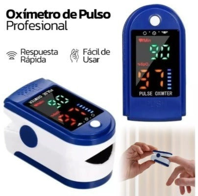 Promoción Por Black Friday 80% de descuento - Oxímetro Multifuncional 3 en 1: Oxígeno en Sangre, Pulso y Presión + Envío Gratis.
