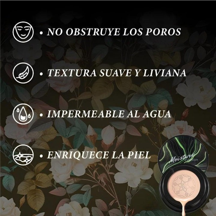 PROMOCIÓN IMPERDIBLE - Compra 1 y Llévate 2 - Base Moisture Cushion CC Cream Resistente al Agua™